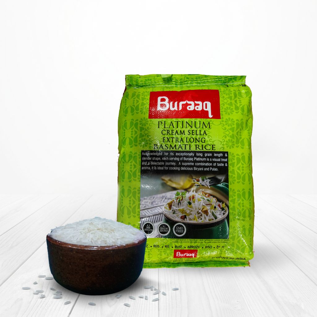 Bulmex Rice Buraaq Basmati Rice Online | Kolkata Rice - Online Retail Rice Shop