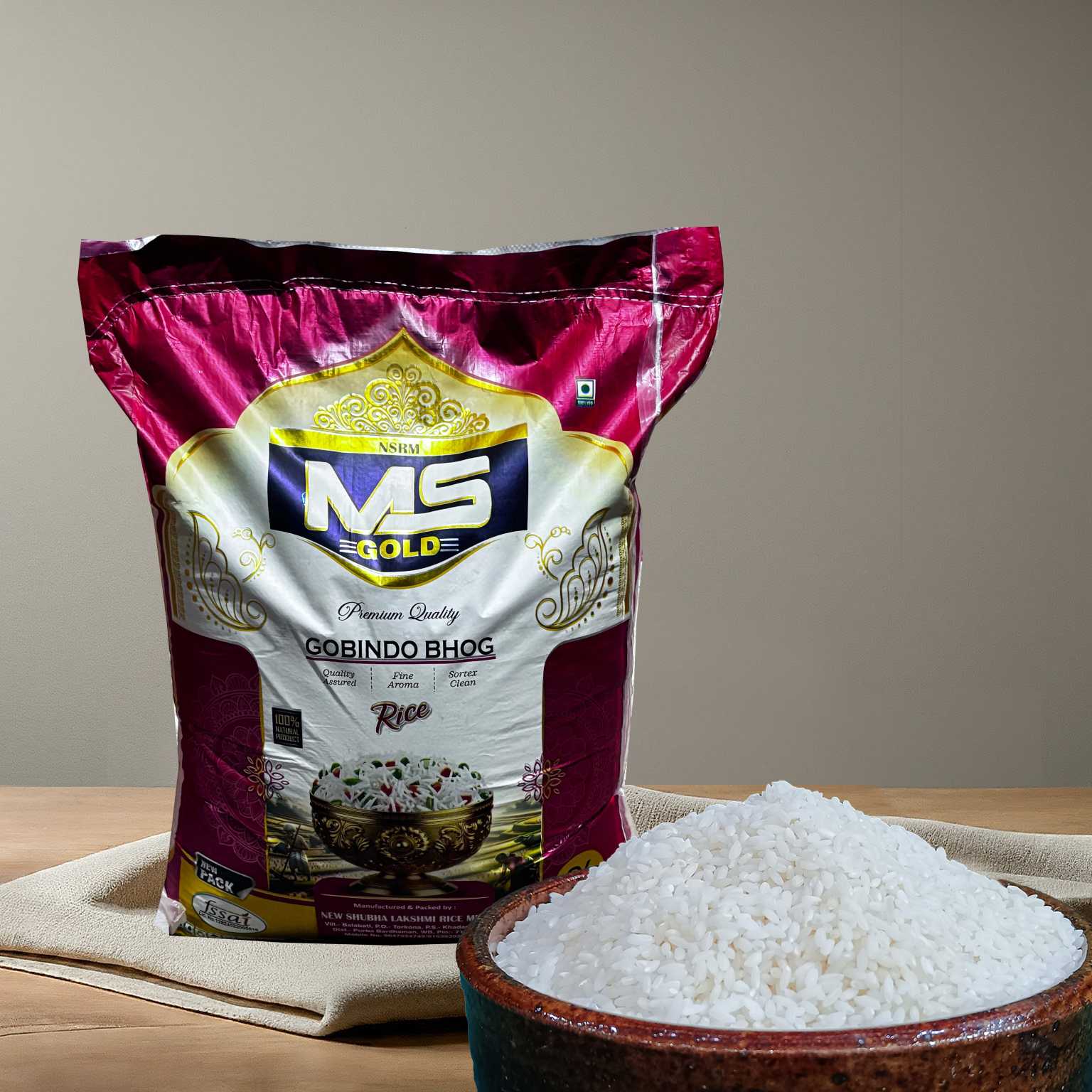 MS Gold Gobindo Bhog (New) Rice