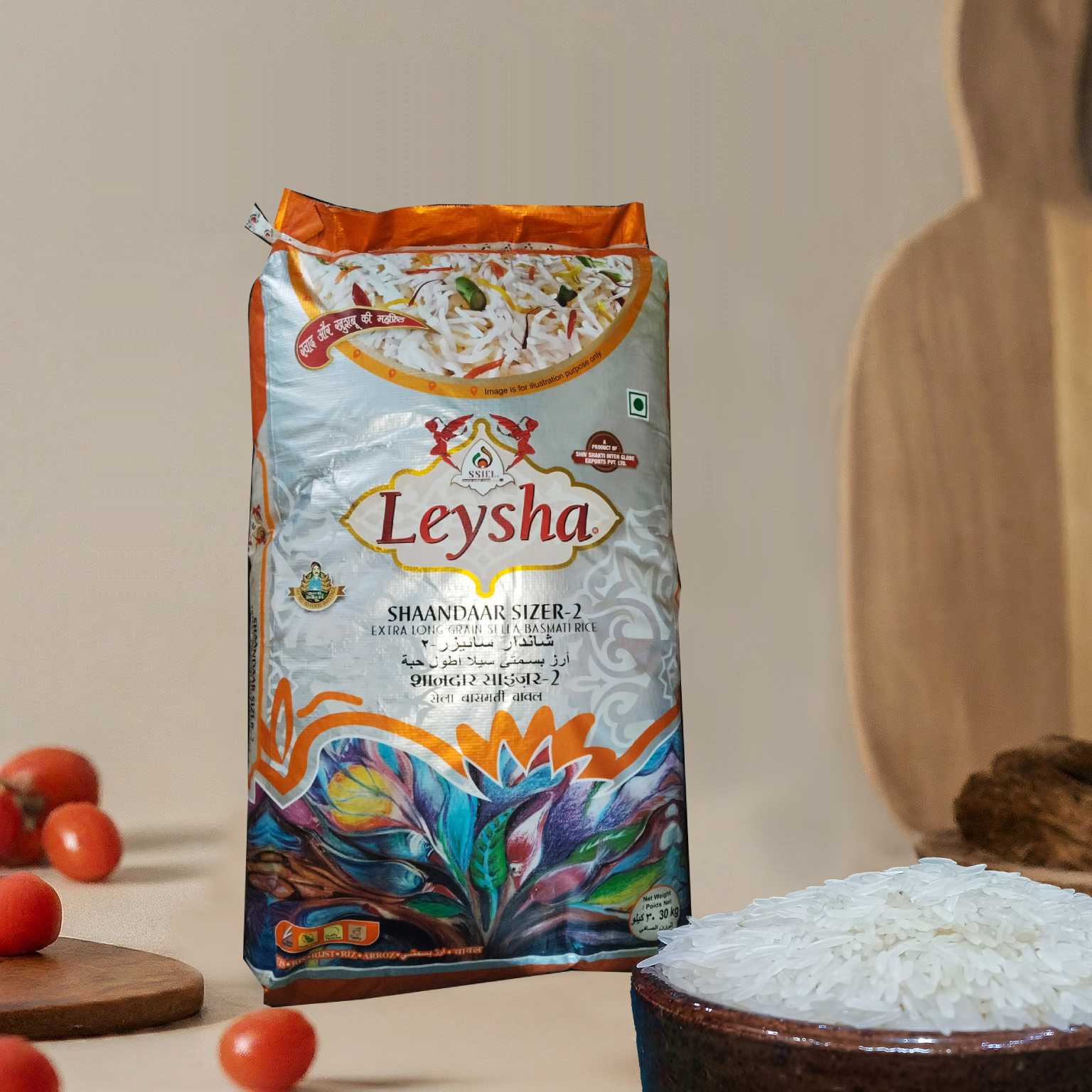 Leysha Sella Basmati Rice (Sizer)
