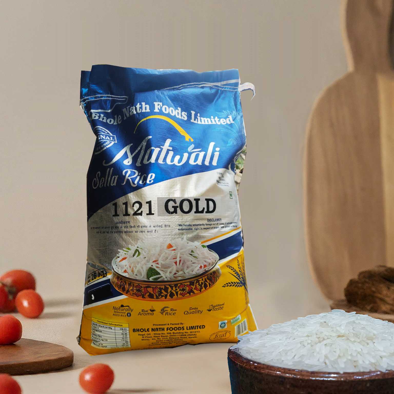 Matwali 1121 Gold Sella Basmati Rice