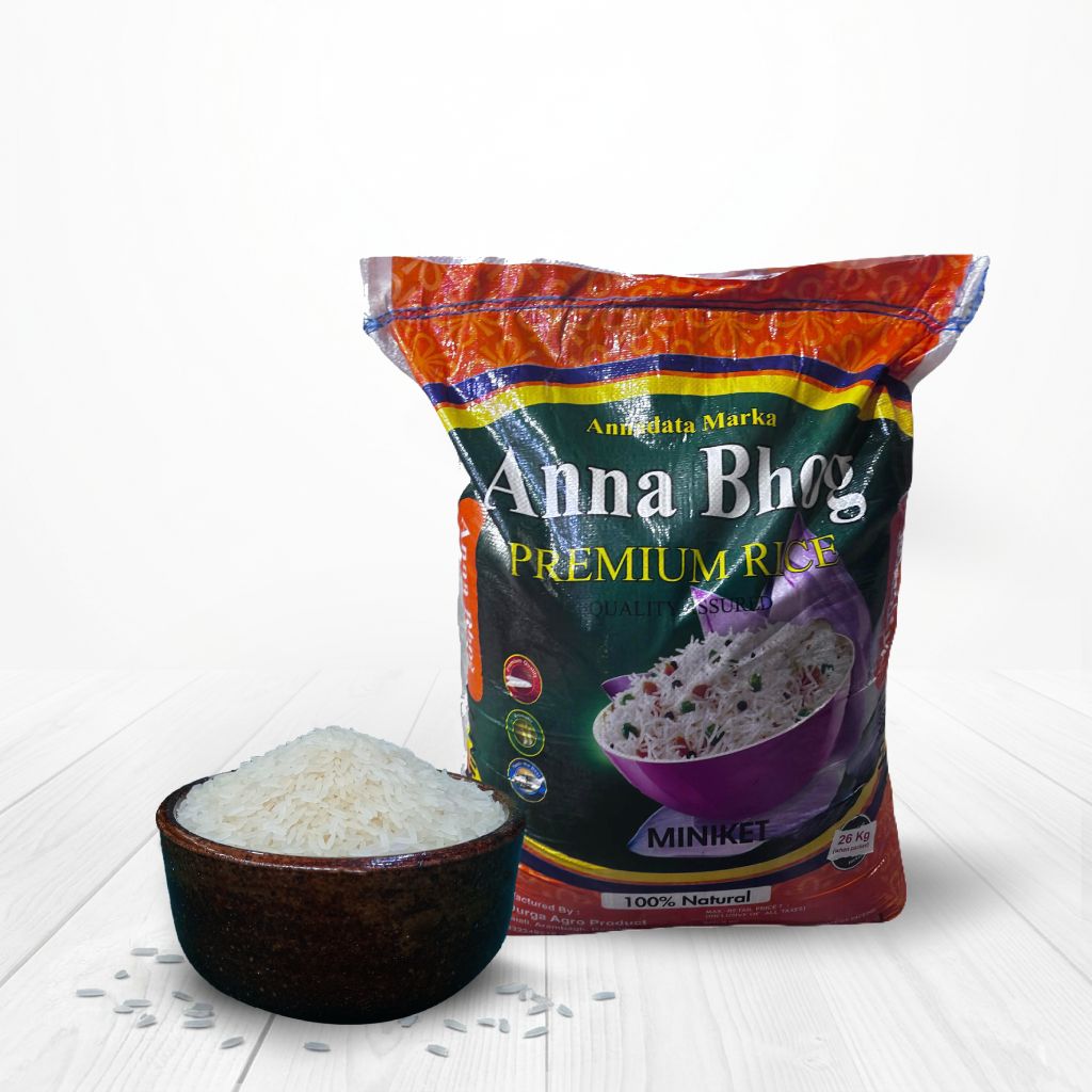 Anna Anda Rice Anna Bhog Miniket Rice | Kolkata Rice - Online Retail Rice Shop