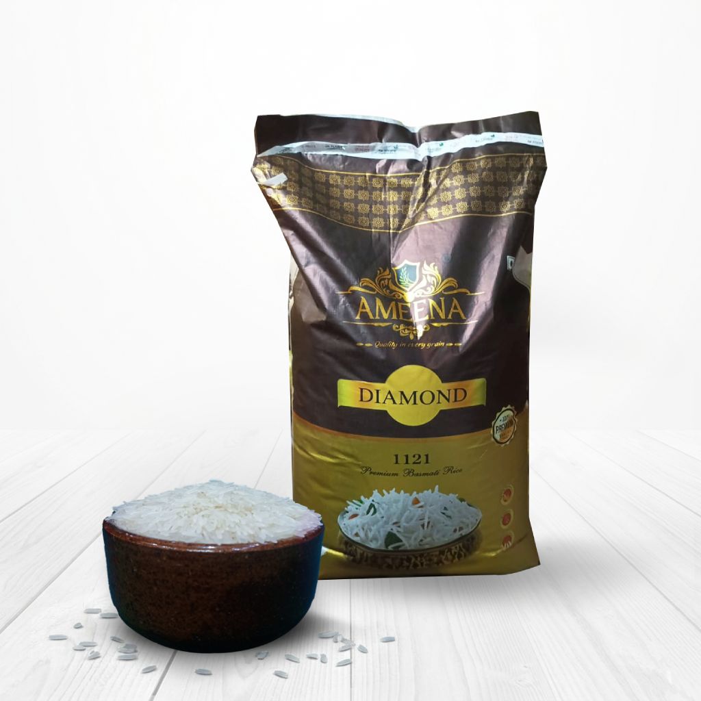 Ameena Diamond 1121 Sella Dubar Rice